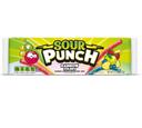 Sour Punch Straws Rainbow Sugar Candy, 4.5 Ounce -- 24 per case.