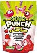 Sour Punch Bites - Rad Reds, 9 Ounce -- 6 per case