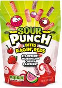 Sour Punch Rad Reds Bites Candy, 9 Ounce -- 12 per case