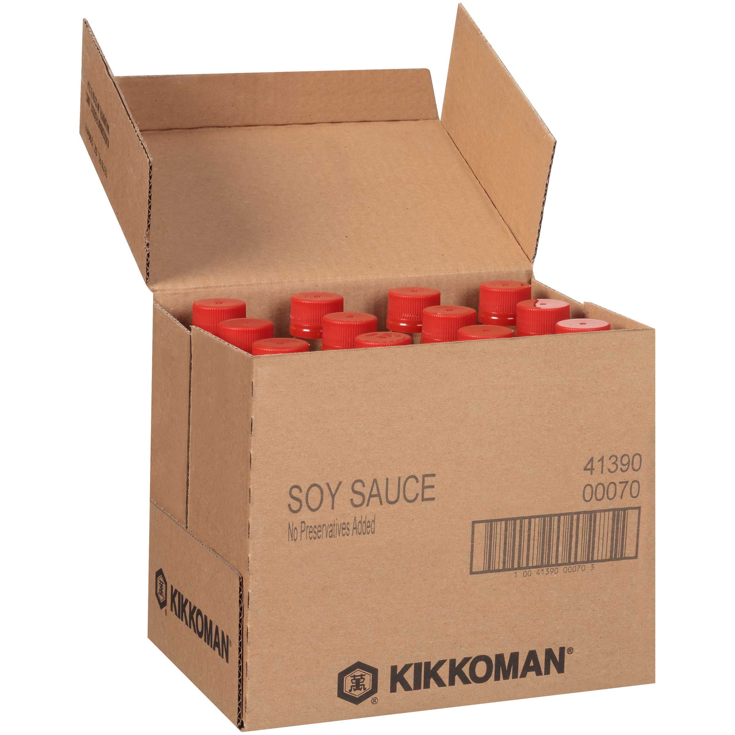 Kikkoman Soy Sauce, 10 Fluid Ounce -- 12 Per Case