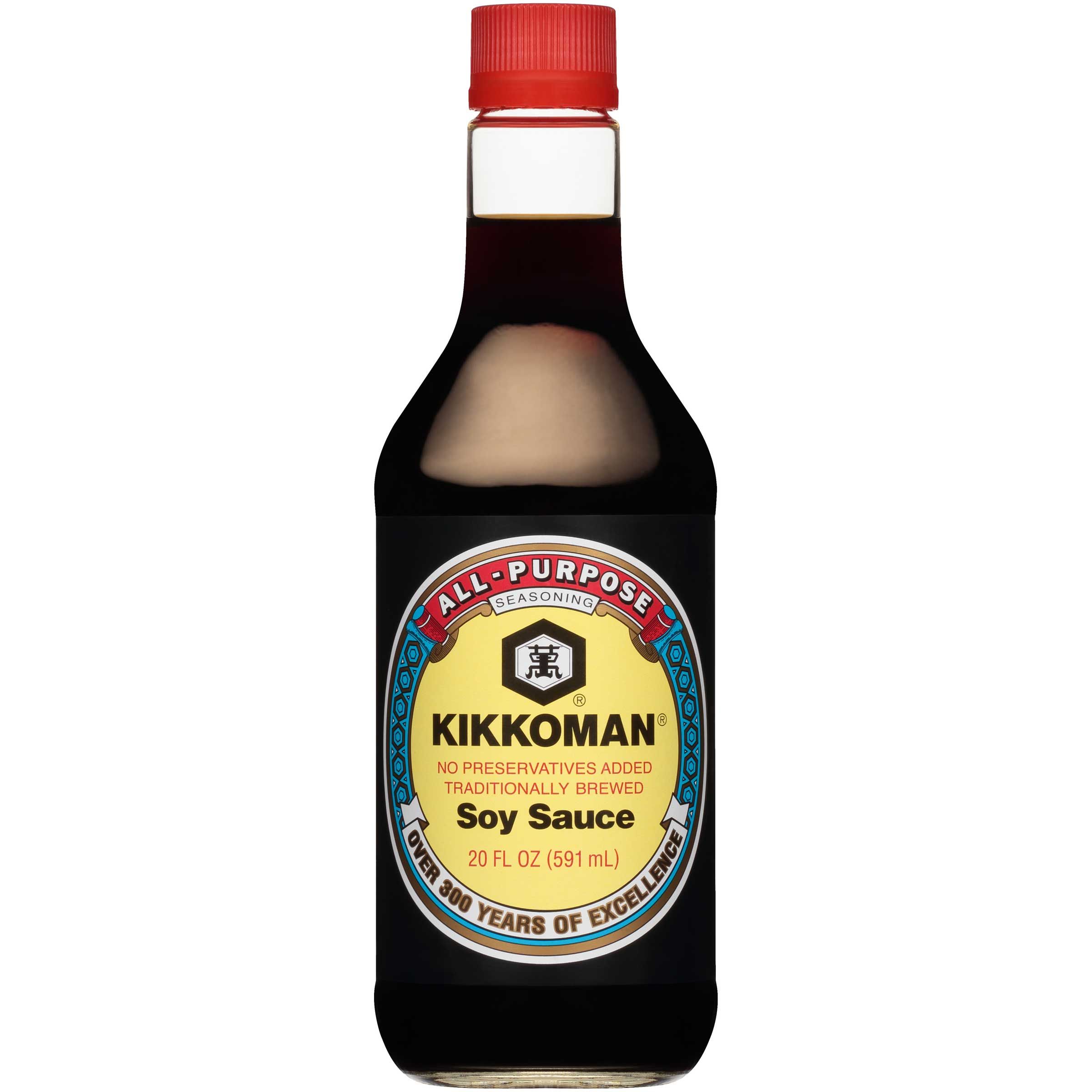 Kikkoman Soy Sauce, 20 Fluid Ounce -- 12 Per Case