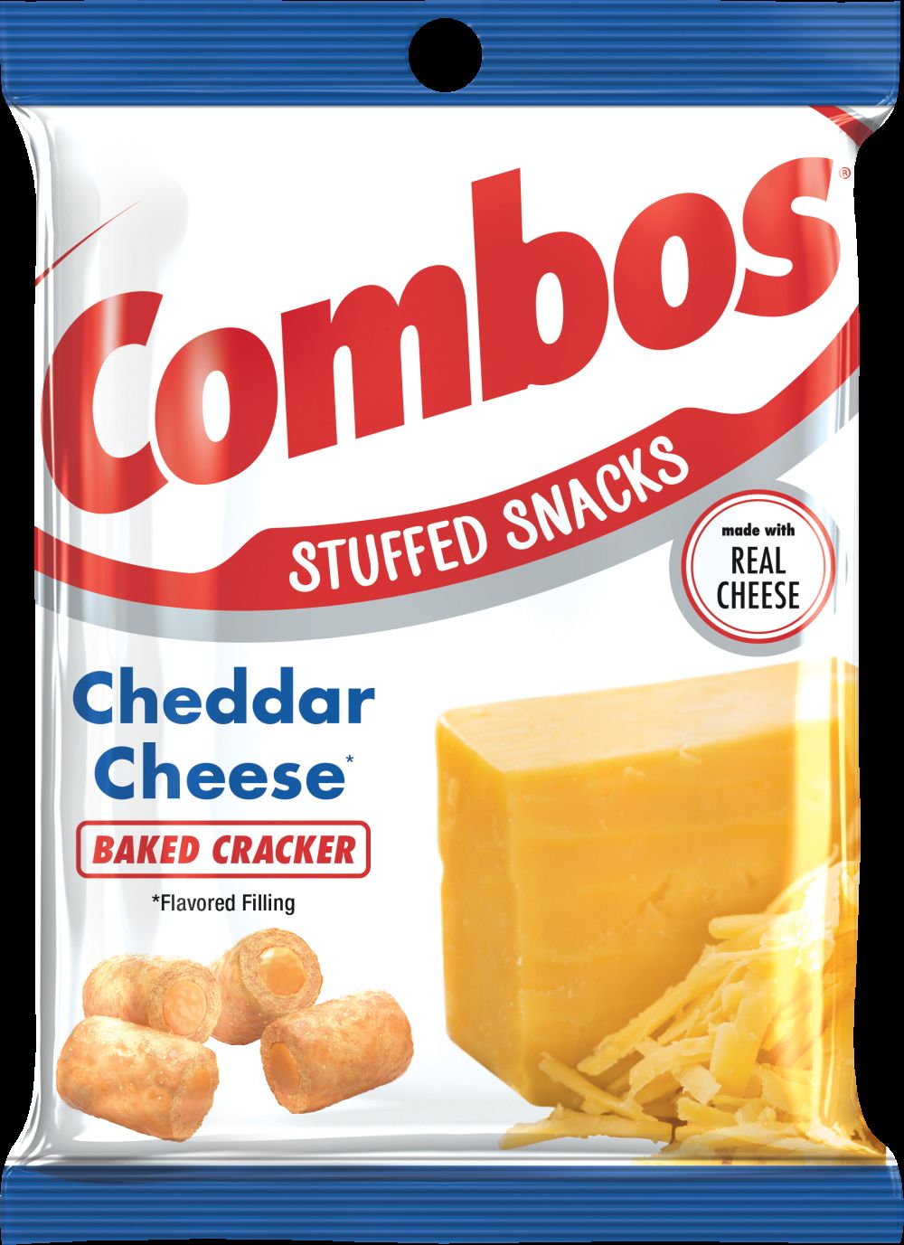 Combos Cheddar Cheese Cracker Snack, 6.3 Ounce -- 12 Per Case