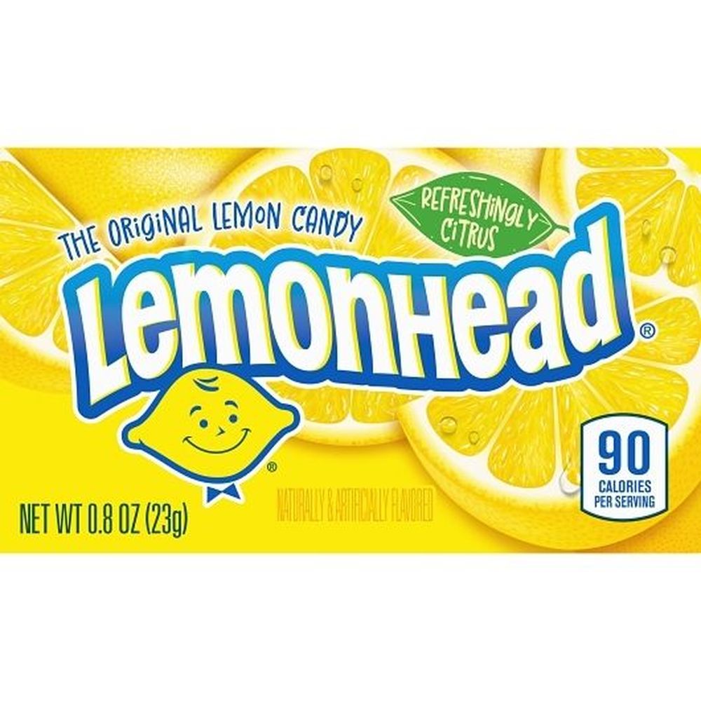 Lemonhead Pre-priced Hard Candy, 0.8 Ounce -- 288 Per Case
