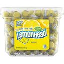 Lemonhead Lemon Candy, 40.5 Ounce Tub -- 4 per case