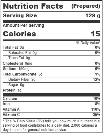 Margaret Holmes Turnip Greens, 98 Ounce -- 6 per case