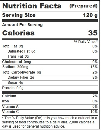 Margaret Holmes Diced Rutabaga, 103 Ounce -- 6 Per Case