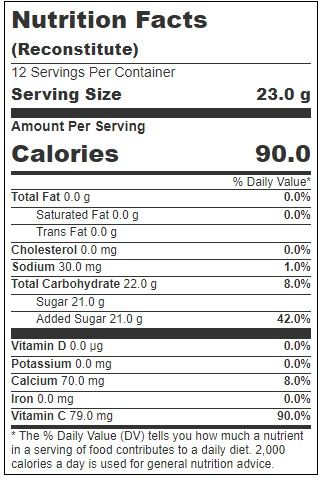 Alpine Original Spiced Apple Cider Instant Drink Mix, 9.73 Ounce -- 6 Per Case