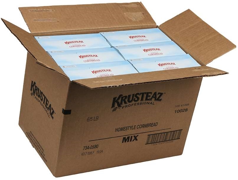 Continental Mills Krusteaz Homestyle Cornbread Mix, 5 Pound -- 6 per case