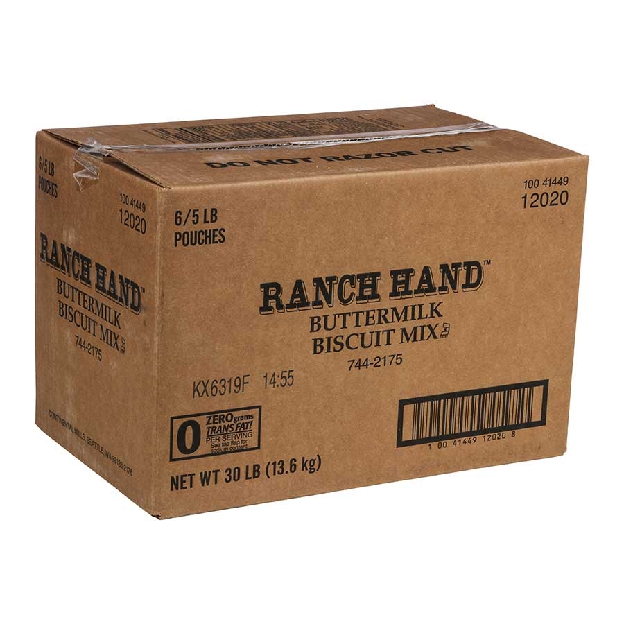 Continental Mills Buttermilk Biscuit Mix, 5 Pound -- 6 per case