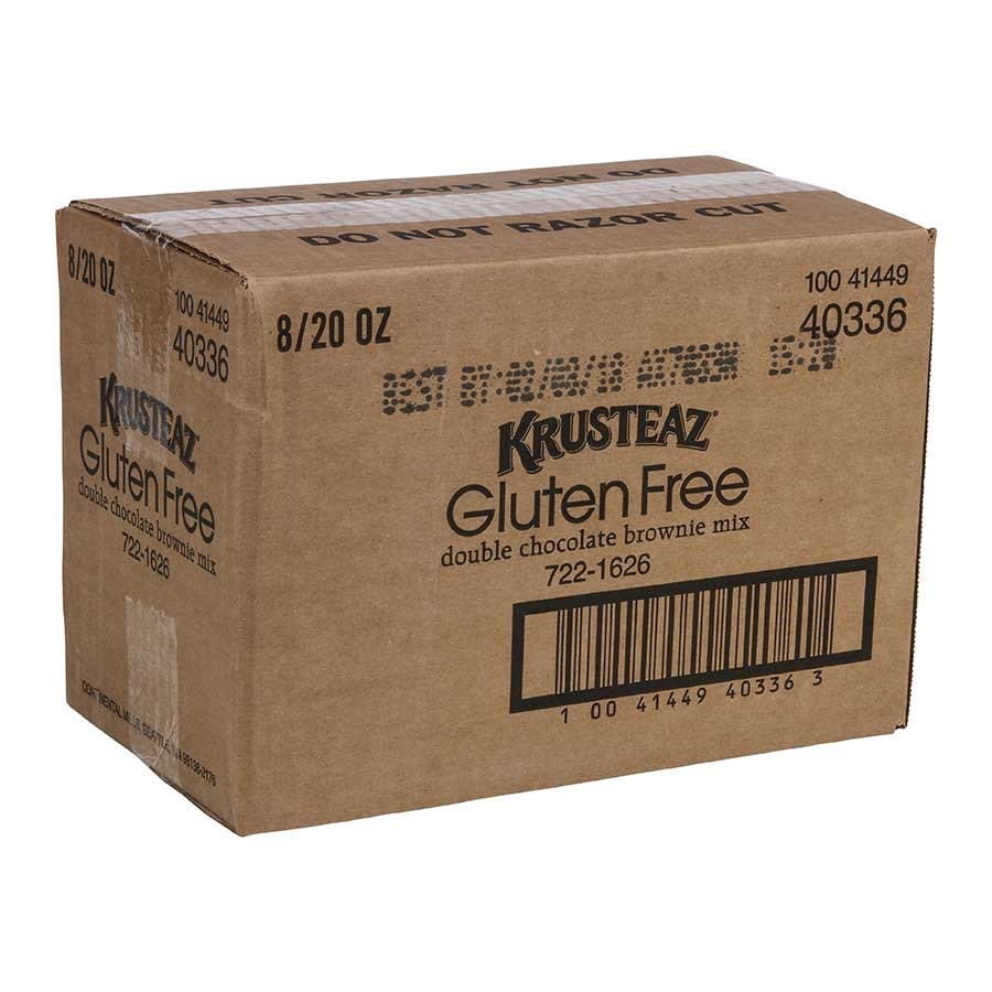 Krusteaz Gluten Free Brownie Mix, 20 Ounce -- 8 Per Case