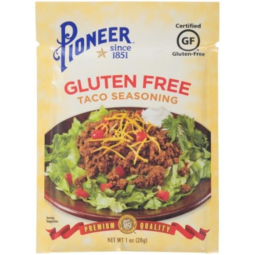 Pioneer Gluten Free Taco Seasoning Mix, 1 Ounce -- 12 per case