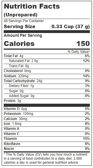 White Wings Flour Tortilla Mix, 4 Pound -- 6 per case