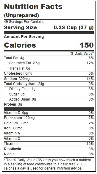 White Wings Flour Tortilla Mix, 4 Pound -- 6 Per Case