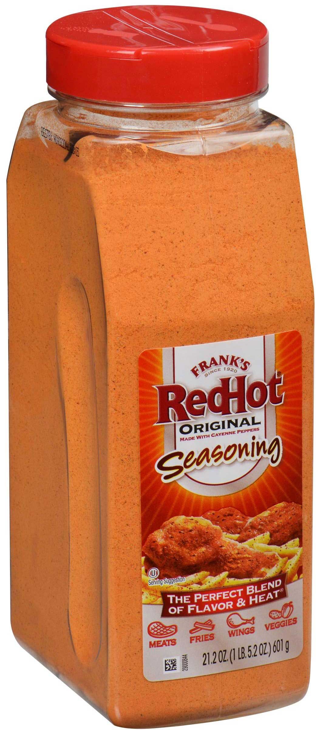Frank's Redhot Original Seasoning, 21.2 Ounce -- 6 Per Case