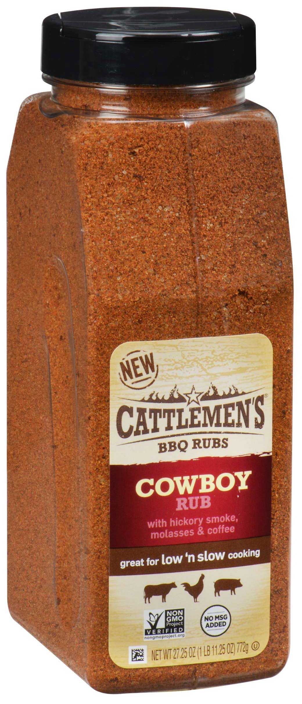Cattlemen's Bbq Cowboy Rub, 27.25 Ounce -- 6 Per Case