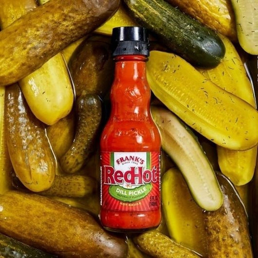 Franks Redhot Dill Pickle Hot Sauce, 5 Fluid Ounce -- 12 per case