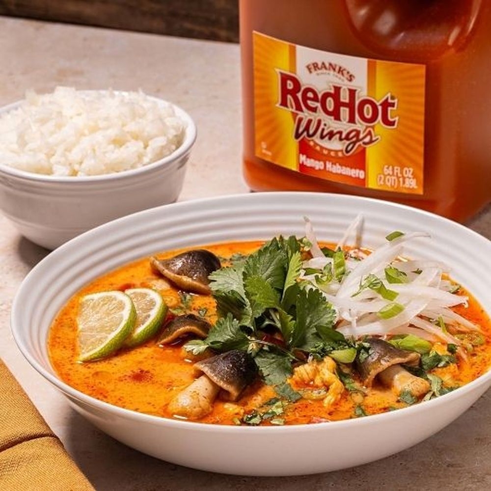 Franks Redhot Mango Habanero Wing Sauce, 0.5 Gallon -- 4 per case