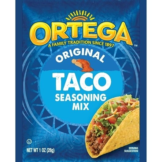 Ortega Original Taco Seasoning, 1 Ounce -- 12 per case