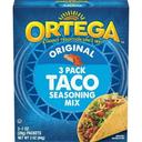 Ortega Original Taco Seasoning Mix, 3 Ounce Packet -- 12 per case