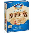 Blue Diamond Almond Nut Thins Nut and Rice Cracker Snacks, 4.25 Ounce -- 12 per case