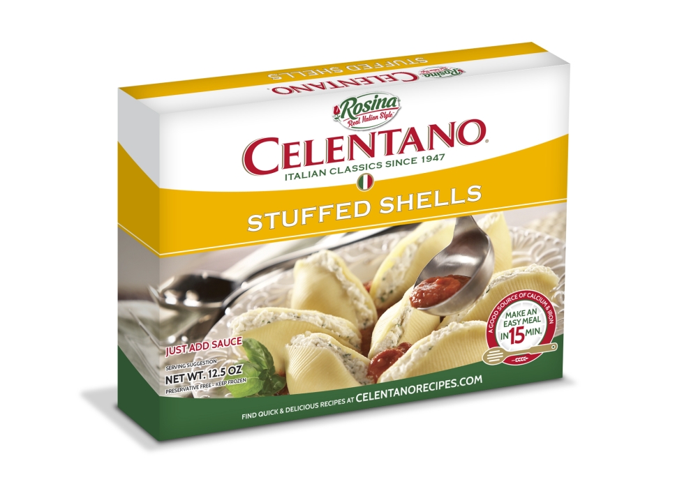Rosina Food Stuffed Shell Pasta with No Sauce, 12.5 Ounce -- 12 per case.