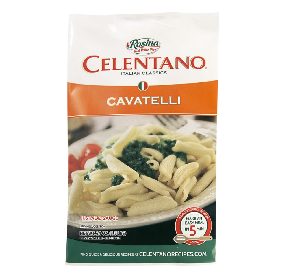 Celentano Pre Cooked Cavatelli, 24 Ounce -- 12 per case.