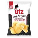 Utz Salt and Pepper Potato Chips, 2.75 Ounce -- 14 per case