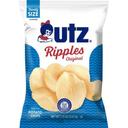 Utz Ripples Potato Chips, 7.75 Ounce -- 8 per case