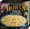 Amys Macaroni and 3 Cheese with Cauliflower Bowl, 8.25 Ounce -- 12 per case