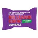 Big League Chew Ground Ball Grape Gumballs, 80 count Bucket - 12 per case