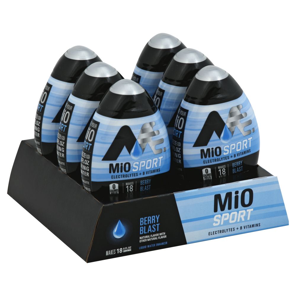 Mio Fit Berry Blast Liquid Water Enhancer, 1.62 Fluid Ounce -- 12 Per Case