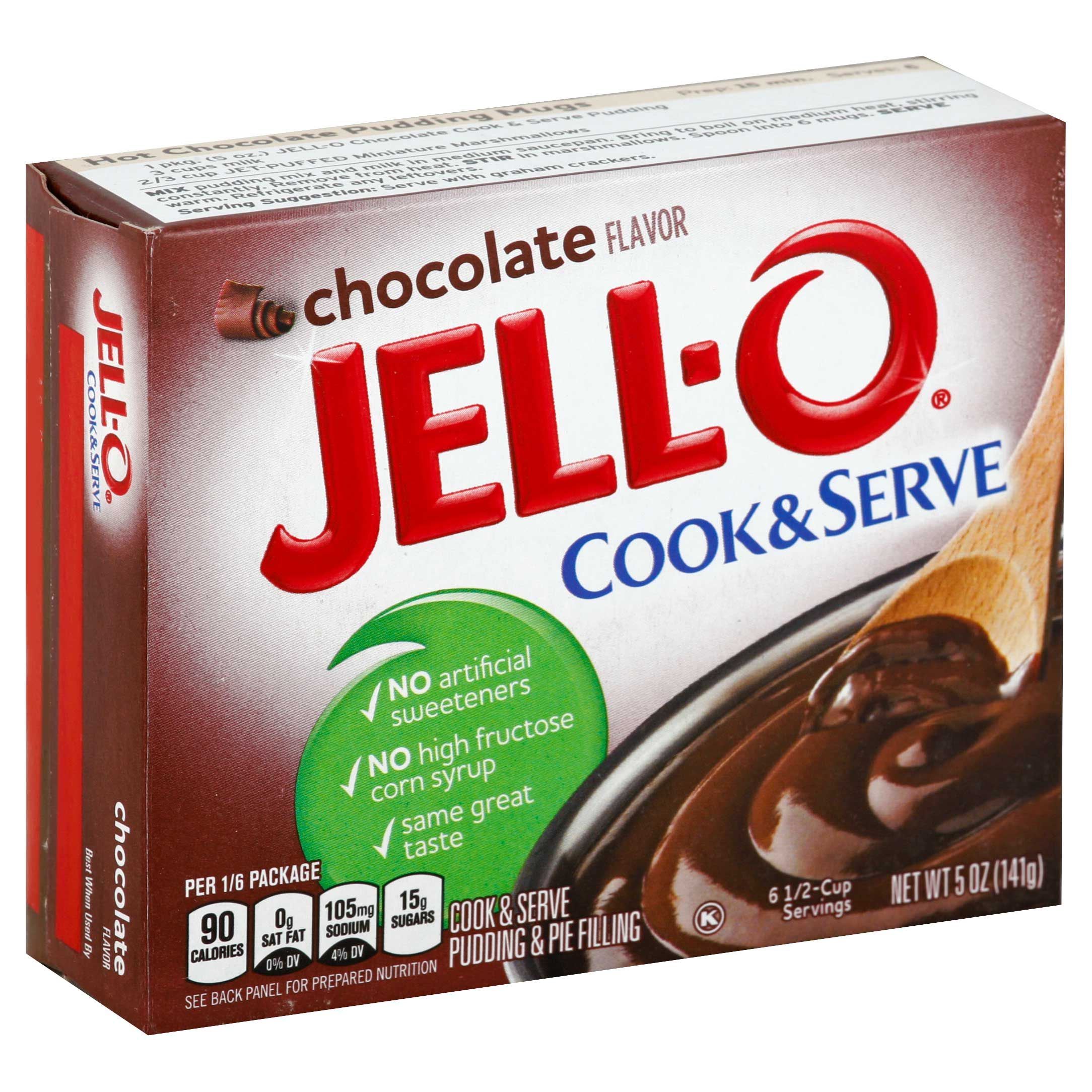 Jell-o Chocolate Pudding & Pie Filling, 5.13 Ounce -- 24 Per Case