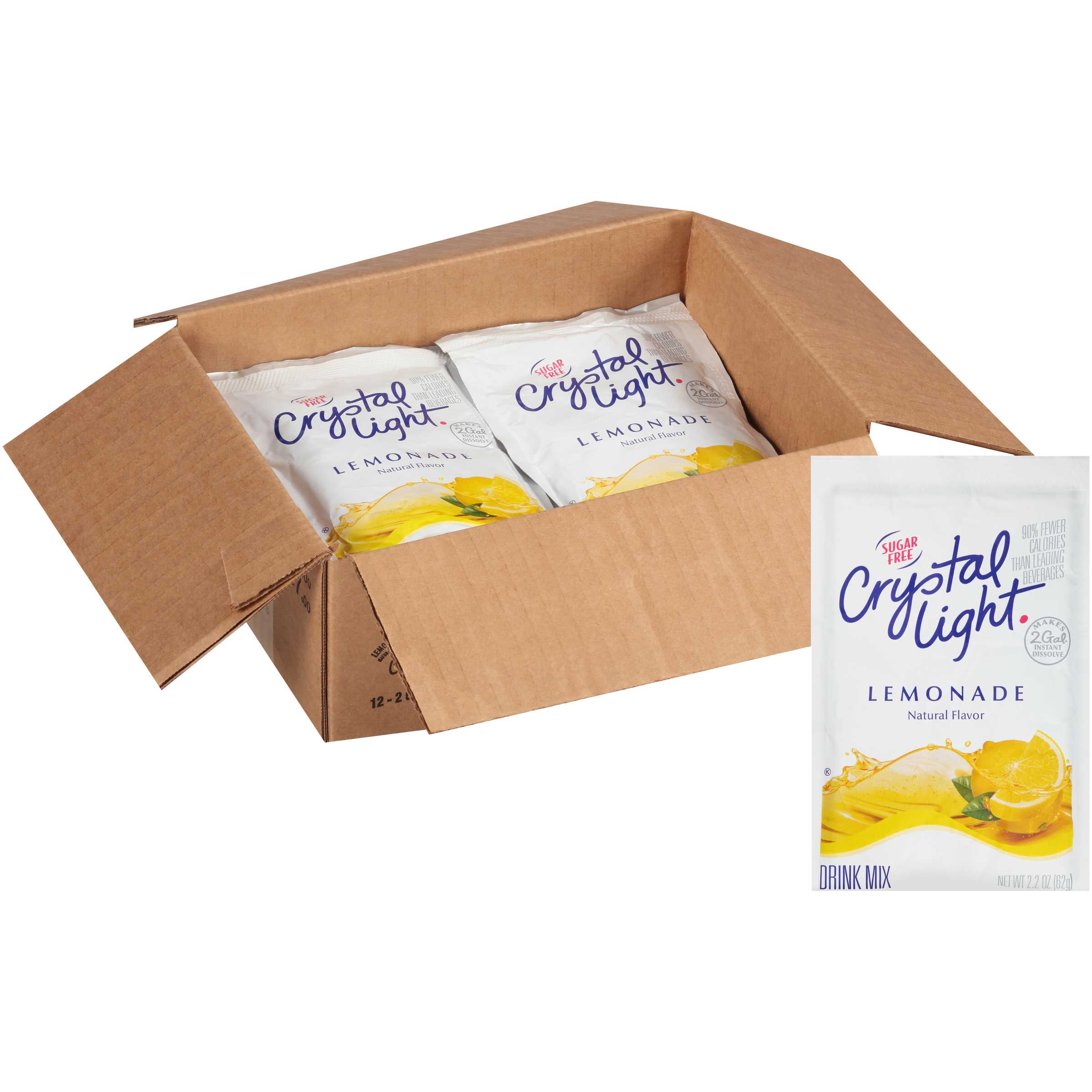 Crystal Light Lemonade Drink Mix, 2.2 Ounce -- 12 Per Case