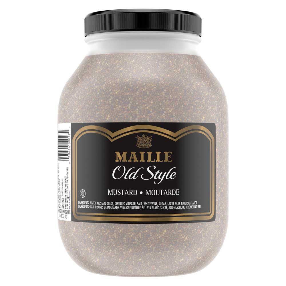 Maille Old Style Mustard Jar, 8.16 Pound -- 1 Each