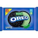 Oreo Double Stuf Mint Creme Cookies, 18.71 Ounce -- 12 per case