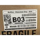 Abes Vegan Chocolate Chip Muffin, 10 Ounce -- 12 per case