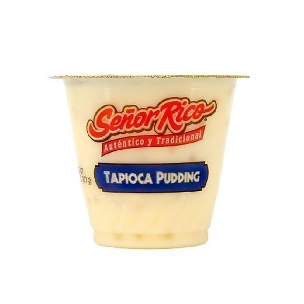 Senor Rico Tapioca Pudding, 8 Ounce -- 12 per case