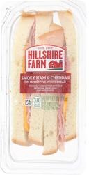 Hillshire Farm Smoky Ham and Cheddar Wedge Sandwich, 0.381 Pound -- 10 per case