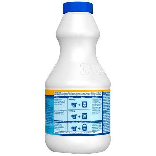 Clorox Regular Disinfecting Bleach, 24 Fluid Ounce -- 12 Per Case