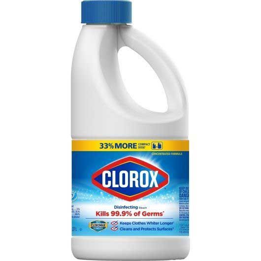 Clorox Regular Disinfecting Bleach, 43 Fluid Ounce -- 6 Per Case