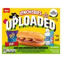 Lunchables Uploaded Ham and American Sub Sandwich Snack Kit, 16.1 Ounce -- 6 per case