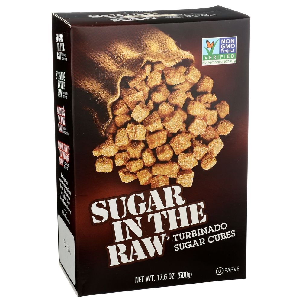 Sugar In The Raw Turbinado Sugar Cubes, 17.6 Ounce -- 12 per case