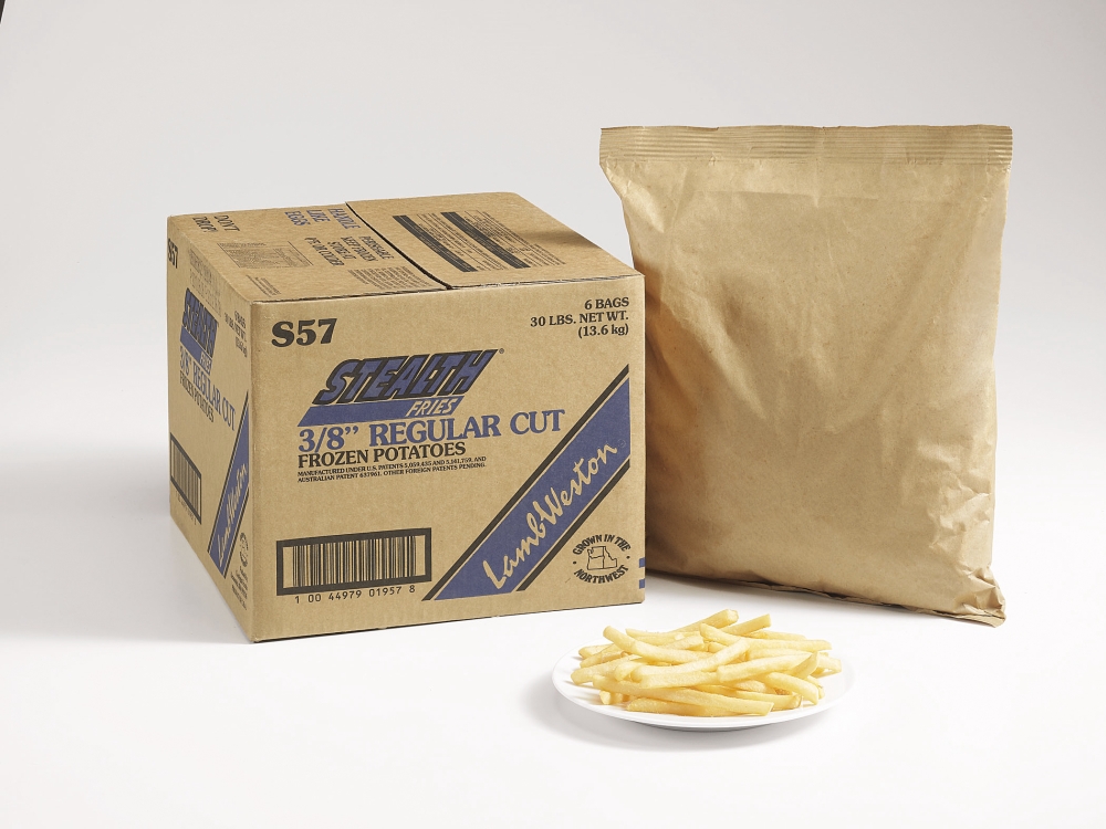 Lamb Weston Stealth Regular Cut French Fry, 5 Pound -- 6 per case.