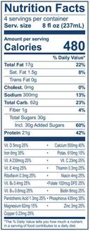 Lyons ReadyCare 2.0 Chocolate Nutritional Drink, 32 Ounce -- 12 per case