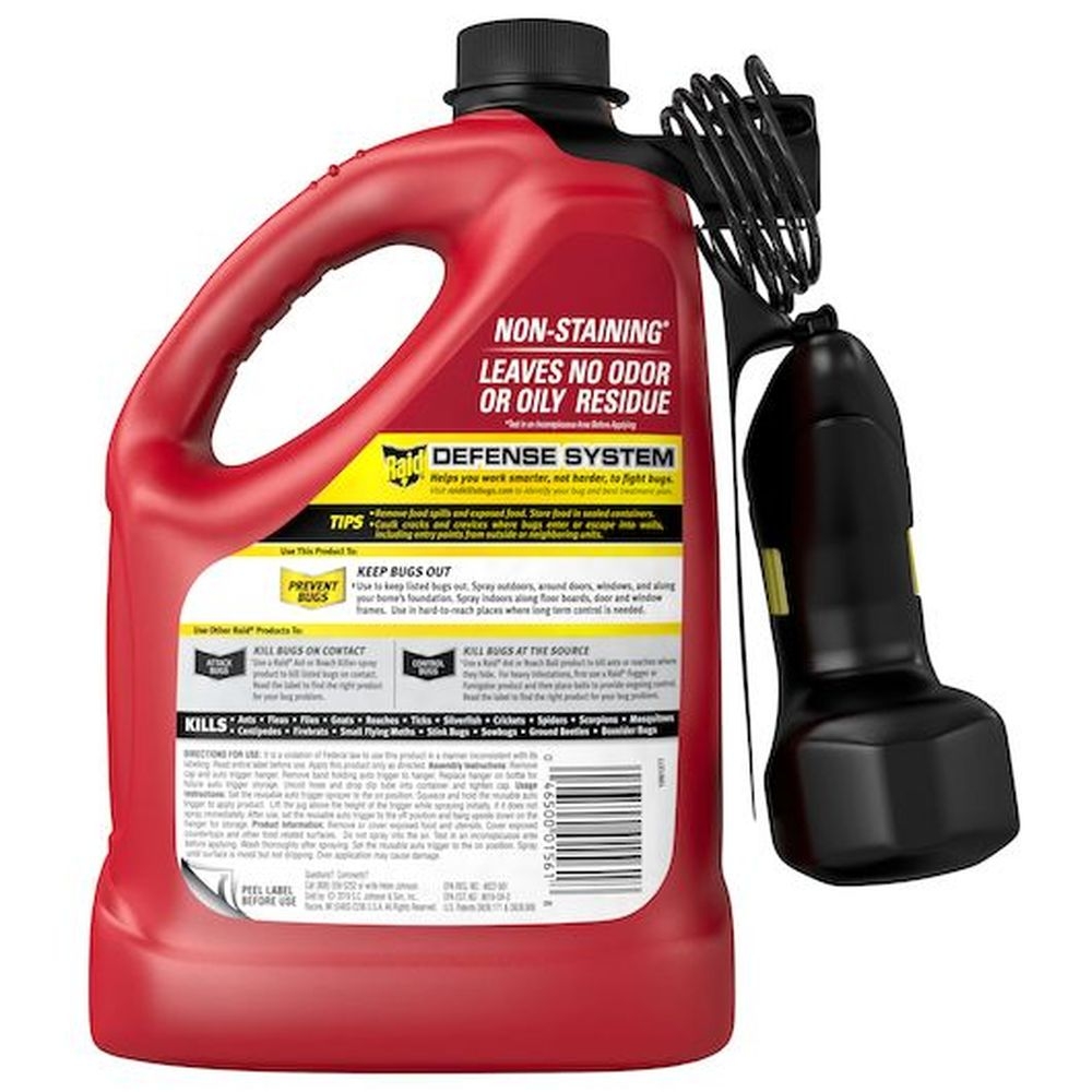 Raid Perimeter Protection Insect Killer - Trigger, 128 Ounce -- 4 per case