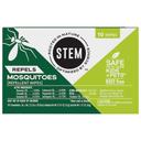 Stem Mosquito Repellent Wipes, 10 count -- 8 per case