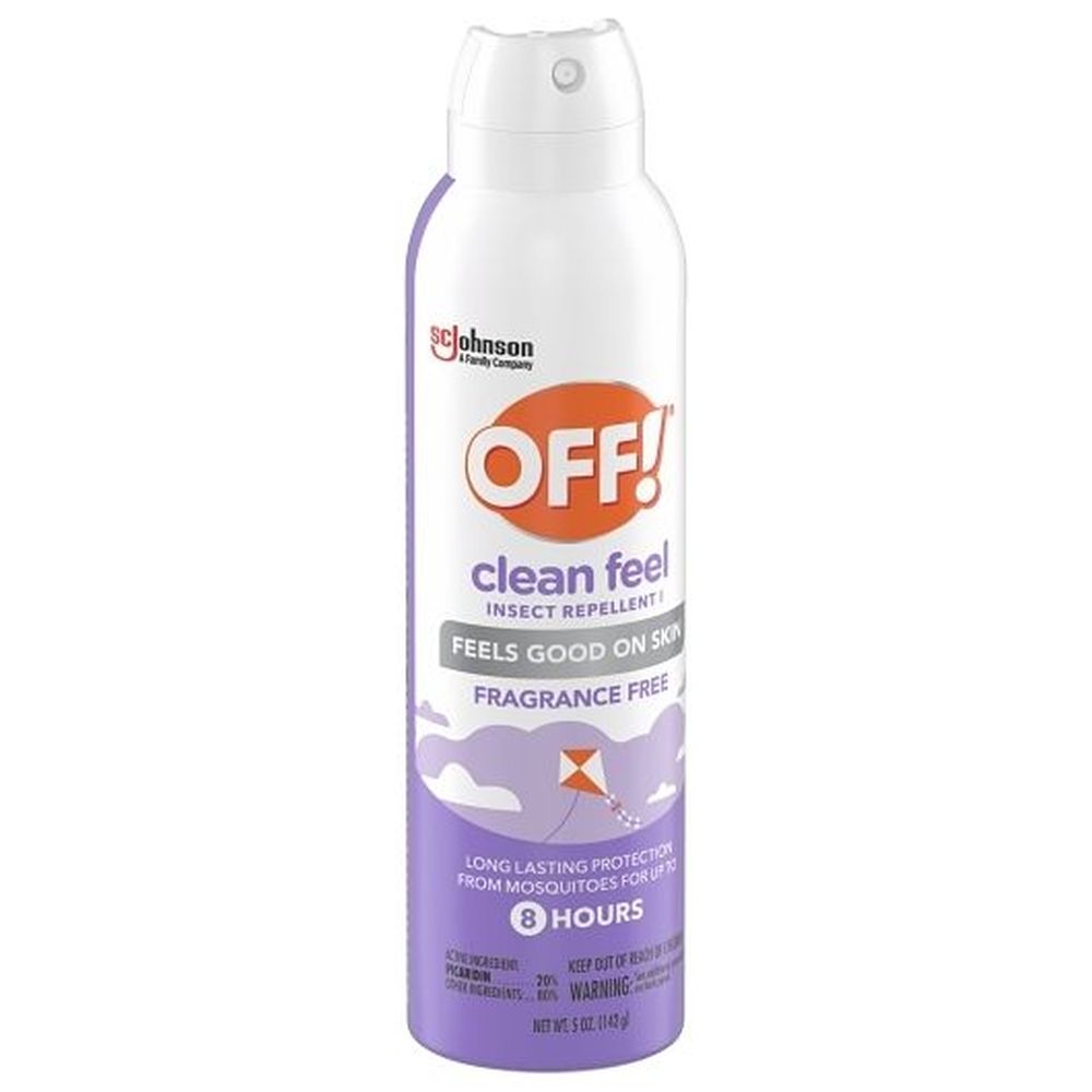 Off Clean Feel Insect Repellent, 5 Fluid Ounce Aerosol -- 12 per case