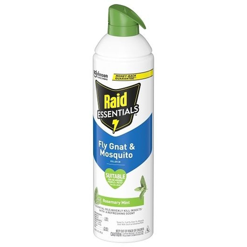 Raid Essential Fly Gnat and Mosquito Killer, 10 Ounce -- 6 per case