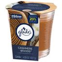Glade Cashmere Woods Candle, 4.08 Ounce - 6 per case