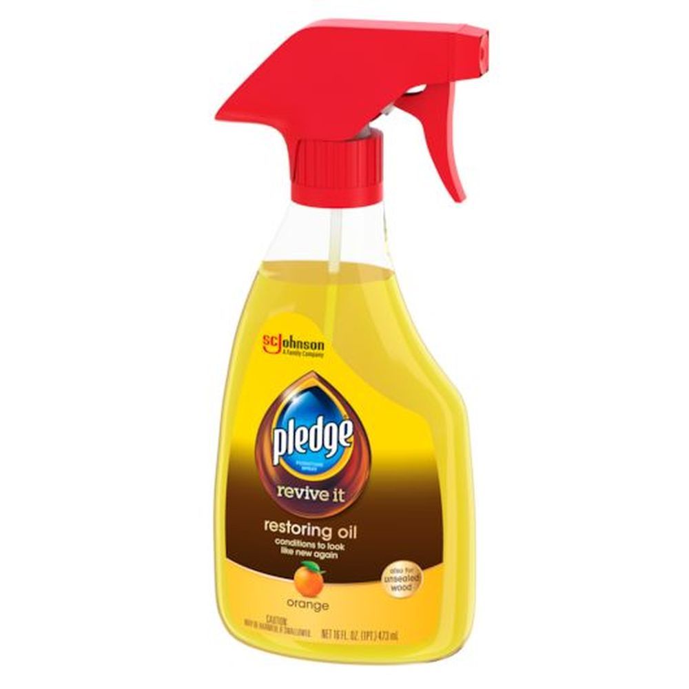 Pledge Restore And Shine Orange Oil Furniture Trigger Spray, 16 Fluid Ounce -- 6 Per Case